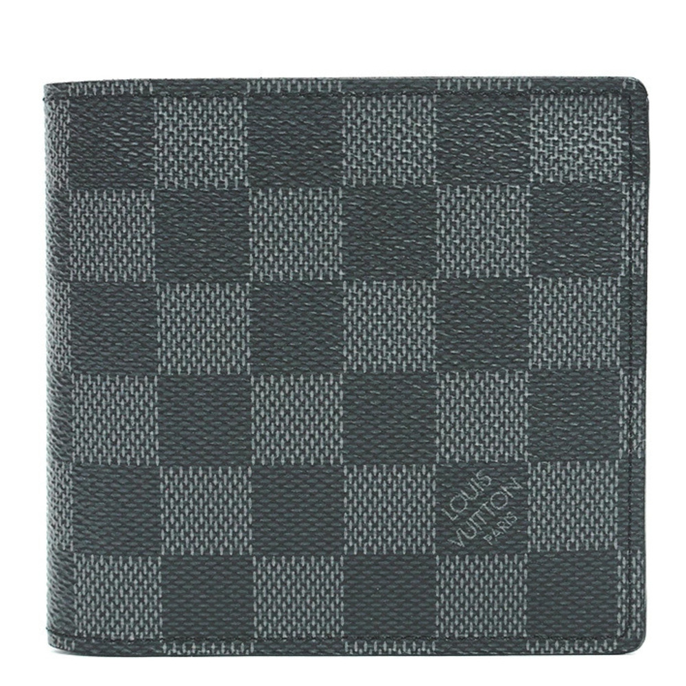 Louis Vuitton Portefeuille Marco Damier Graphite Black